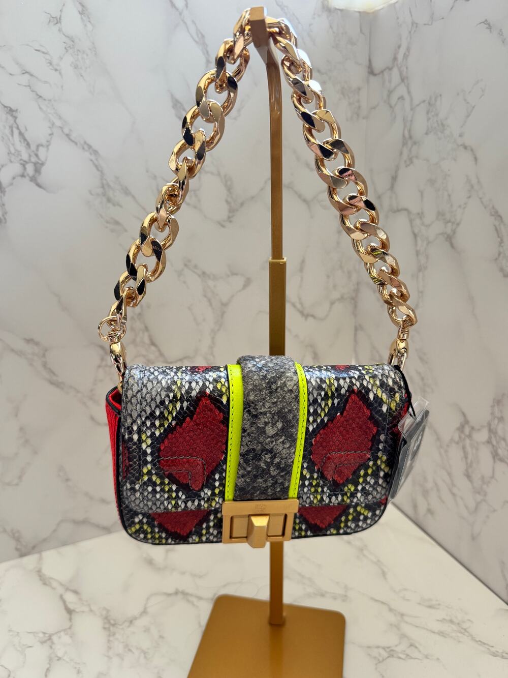 MCM Multi Python Shoulder bag - Picture 2 of 14